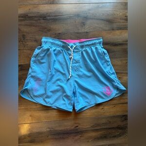 Baseball Lifestyle 101 B101 Pro Series Shorts YXL Aqua Pink